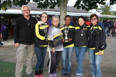 16 octobre 2016 nos féminines vice championnes d'Allier