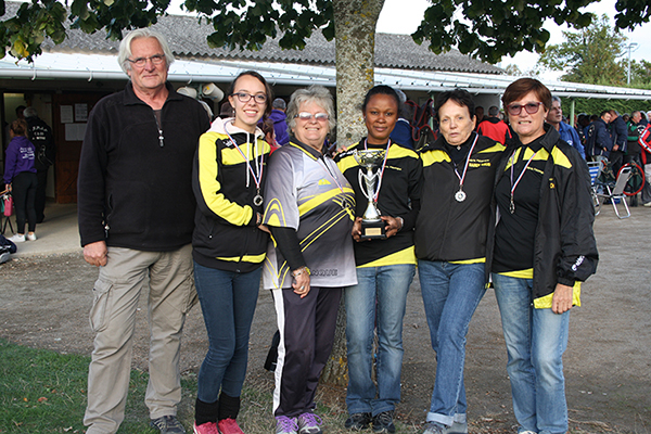 16 octobre 2016 nos féminines vice championnes d'Allier 16 octobre 2016 nos féminines vice championnes d'Allier
