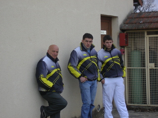 Benoit, David et Nicolas à Rocles Benoit, David et Nicolas à Rocles