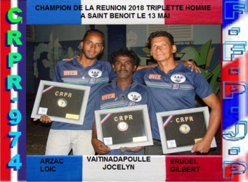 Les champions Triplette Les champions Triplette