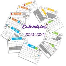 Calendrier 2021 Calendrier 2021