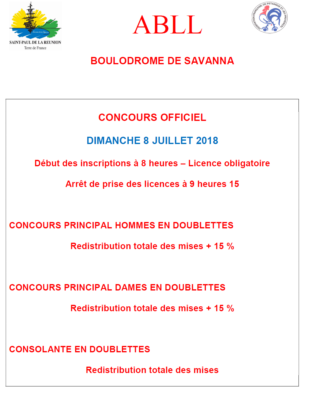 Grand Prix ABLL 2018 Grand Prix ABLL 2018