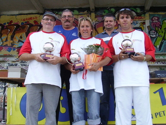 Trophée triplette mixte Trophée triplette mixte