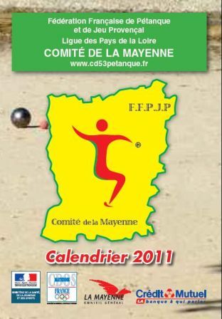 Calendrier de la Mayenne  2011