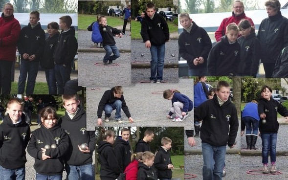 Les jeunes de St Fort au régional de pétanque à Pornichet