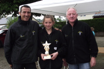 le trophée un  jeune et un adulte 2013