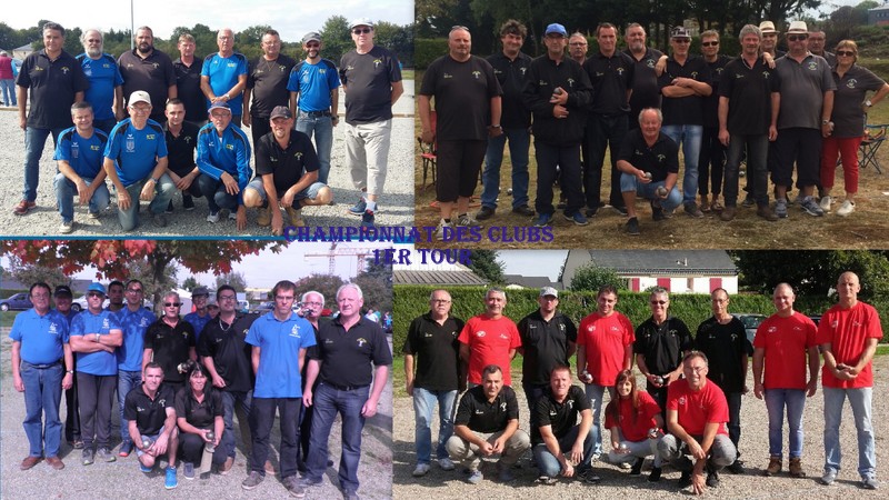 1er tour des Championnats des clubs 1er tour des Championnats des clubs