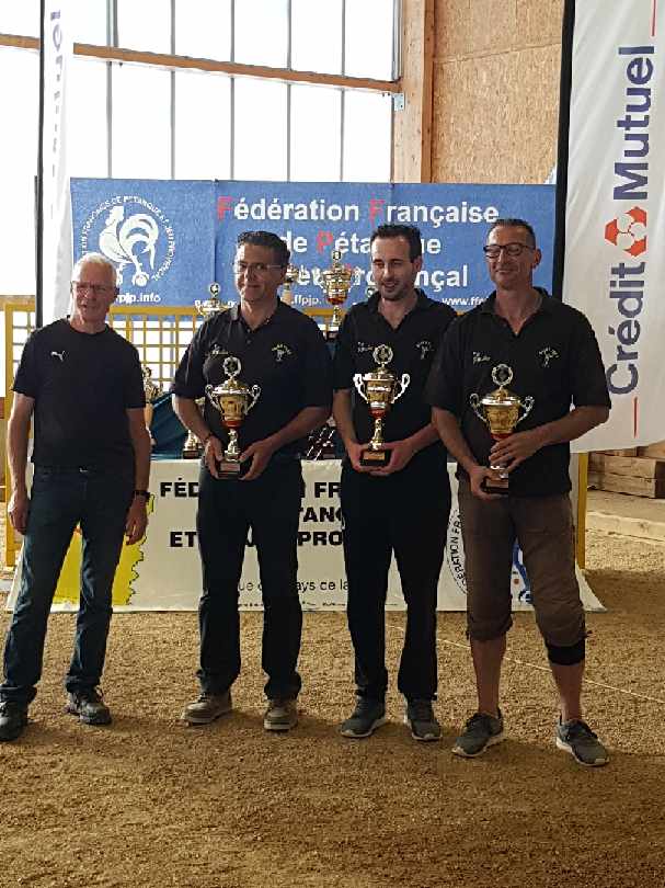 Championnat de la Mayenne triplette 2018