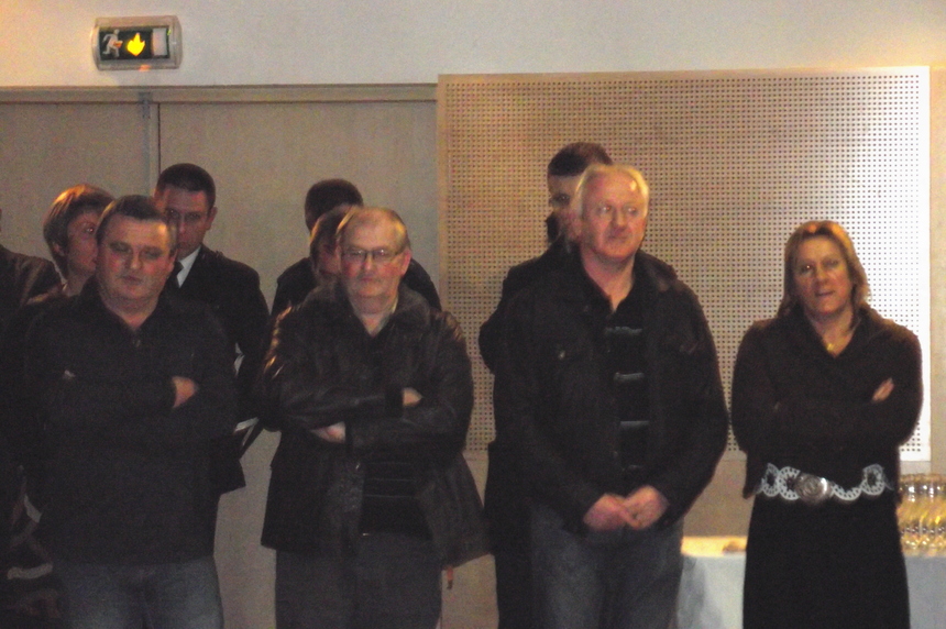 Les membres du bureau récompensés aux vœux du maire Les membres du bureau récompensés aux vœux du maire