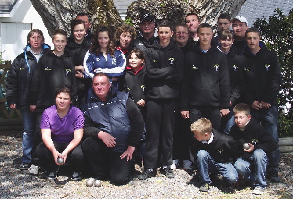 Les jeunes de St Fort au régional de pétanque à Pornichet