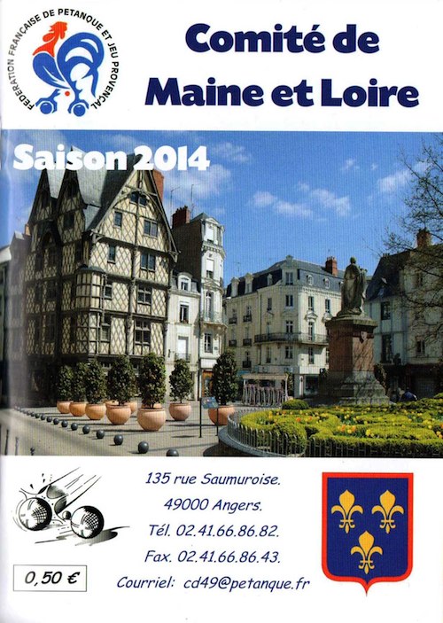 calendrier du Maine et Loire 2014