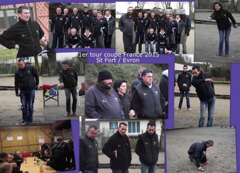 Victoire de la St Fortaise au 1er tour de la coupe France 2015 Victoire de la St Fortaise au 1er tour de la coupe France 2015