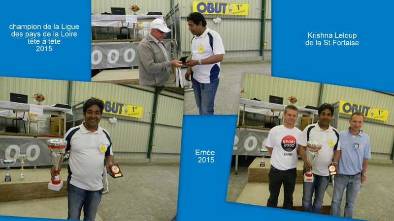 Championnat de la Ligue tête à tête des Pays de la Loire 2015 Championnat de la Ligue tête à tête des Pays de la Loire 2015