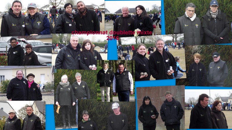 Championnat doublette mixte 2016 Championnat doublette mixte 2016