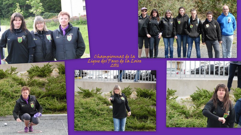 Championnat triplette  de la Ligue Pays de la Loire  2016 Championnat triplette  de la Ligue Pays de la Loire  2016