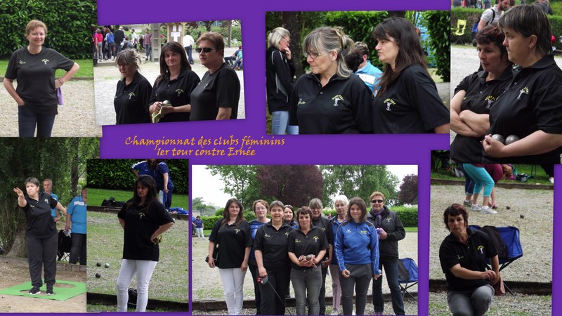 1er tour du championnat des clubs féminins 1er tour du championnat des clubs féminins