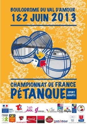 Championnat de France de Pétanque Sport Adapté 2013