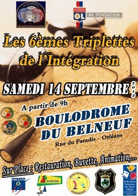 Les 6èmes Triplettes de l’Intégration Les 6èmes Triplettes de l’Intégration