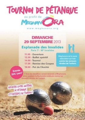 Tournoi de pétanque MEGHANORA