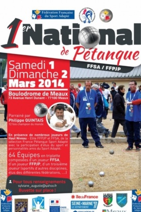 1er National de pétanque FFPJP / FFSA