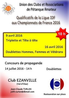 Qualificatifs U.C.A.P.A. Qualificatifs U.C.A.P.A.