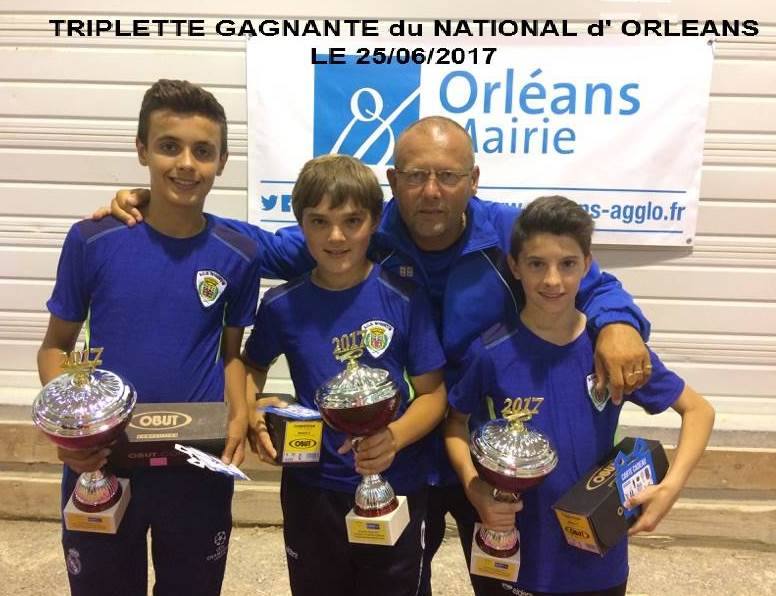 National " jeunes" Orléans 25/06/2017