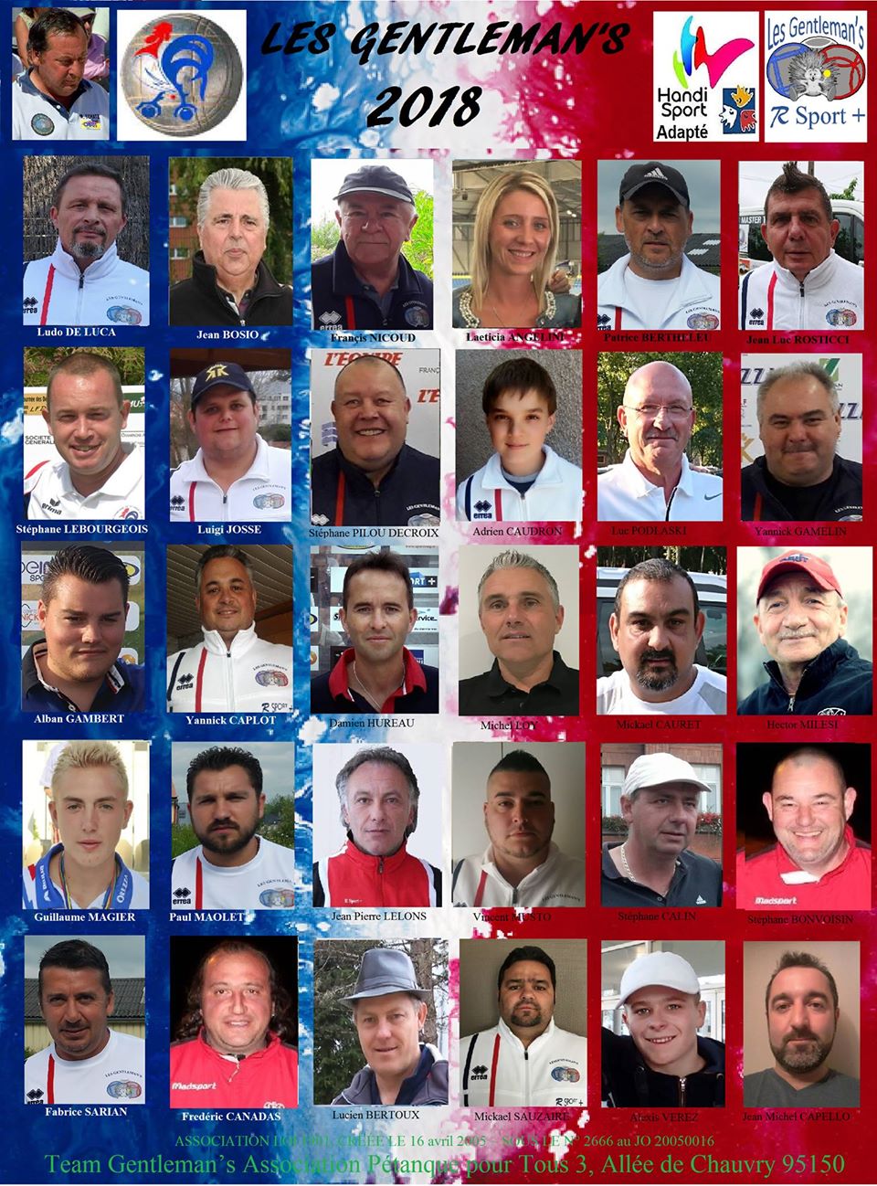 La nouvelle plaquette des " gentleman's" La nouvelle plaquette des " gentleman's"