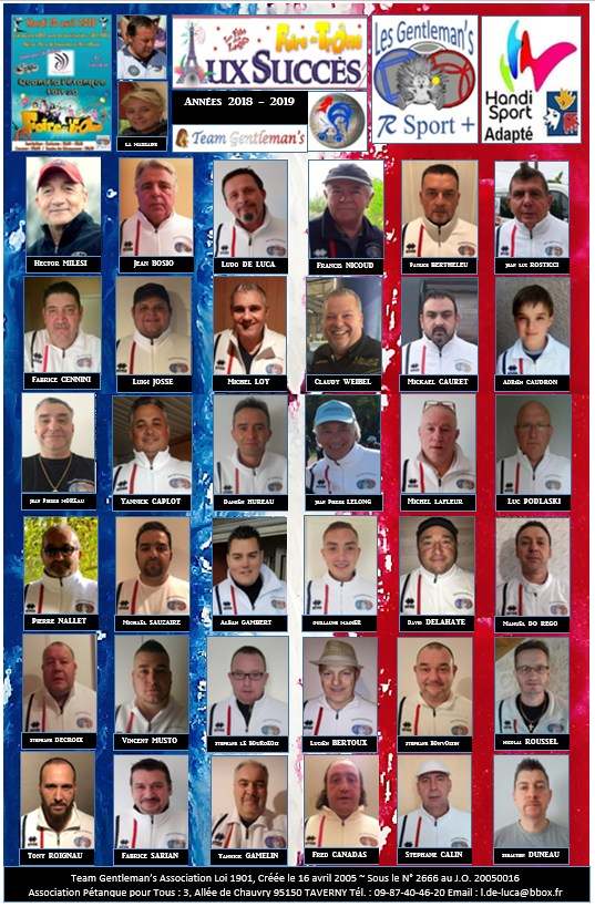 La team 2018/2019