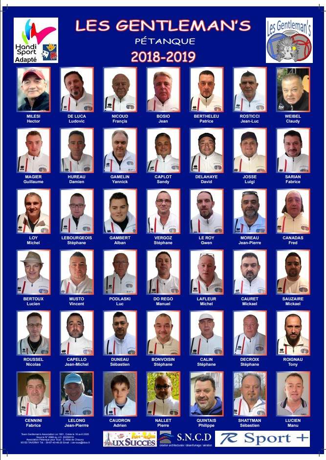 LA TEAM 2018 / 2019 LA TEAM 2018 / 2019