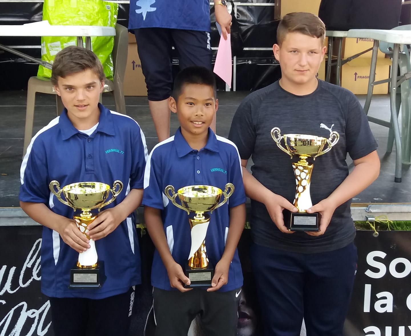 Championnat triplettes cadet du 77 Championnat triplettes cadet du 77