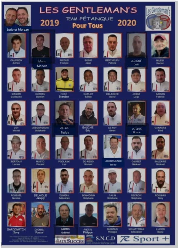 La " TEAM" OFFICIELLE 2019/2020