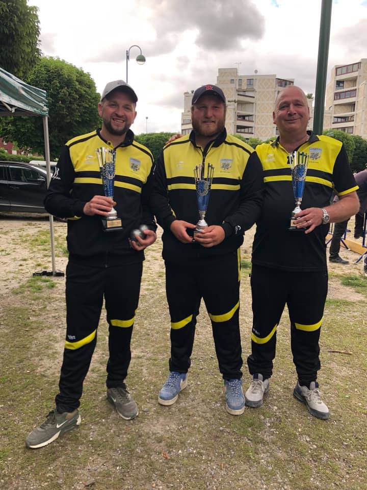 Brandon FALCK qualifié pour le France triplettes 2019 Brandon FALCK qualifié pour le France triplettes 2019