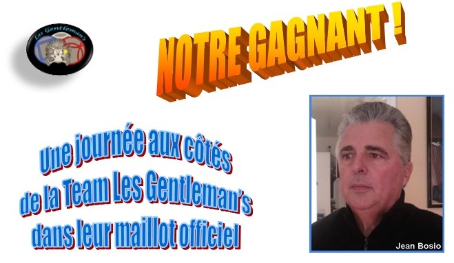 Notre gagnant !