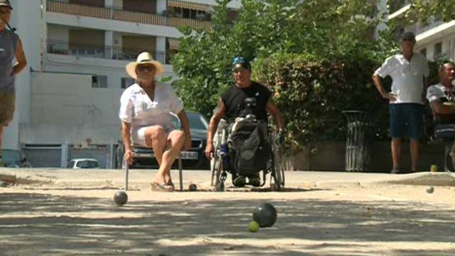 Mundial de la pétanque assise