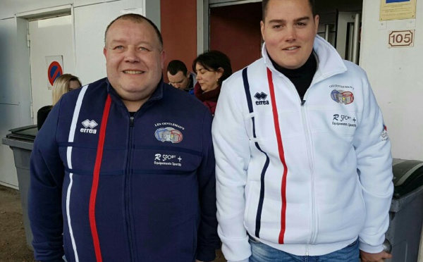 1 doublette " gentleman's " à st pierre les elbeuf le 04/02