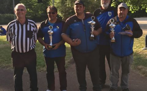 Luigi Josse au championnat de france "triplettes"
