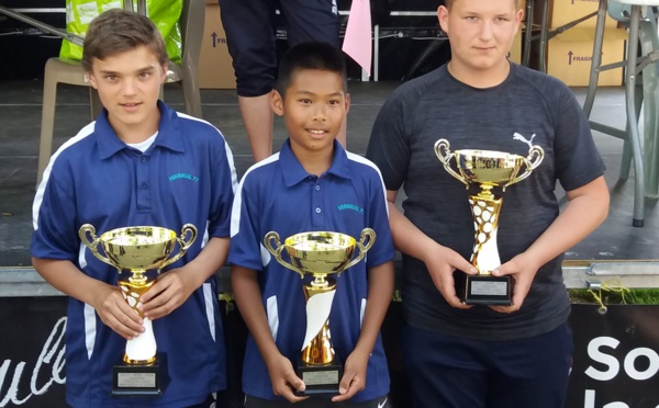 Championnat triplettes cadet du 77