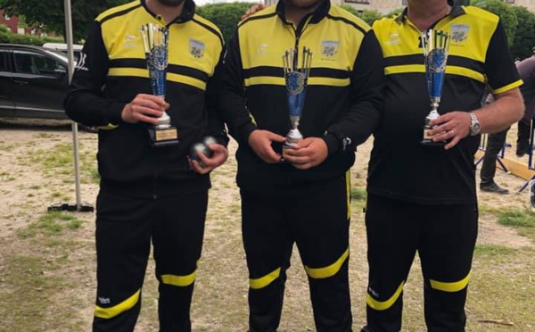 Brandon FALCK qualifié pour le France triplettes 2019