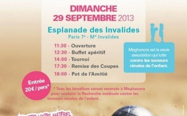 Tournoi de pétanque MEGHANORA