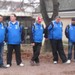 Eddy DHONT, Marc SURY, Rémy LEDOUX, Xavier LAMBERT et Bernard DAMOUR