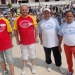 Didier CHAGNEAU et Frédéric VIGNES face à Eric et William LAUROT en quart de finale lors du 3ème Souvenir Mario FOYOT à Capbreton.