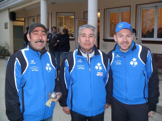 Bernard DAMOUR, Thierry TONG-CHAÏ et Jean-François GAS Bernard DAMOUR, Thierry TONG-CHAÏ et Jean-François GAS