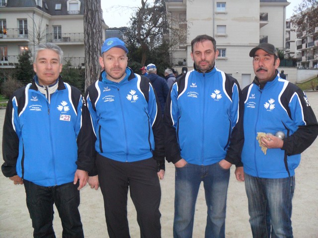 Thierry TONG-CHAÏ, Jean-François GAS, Eddy DHONT et Bernard DAMOUR Thierry TONG-CHAÏ, Jean-François GAS, Eddy DHONT et Bernard DAMOUR