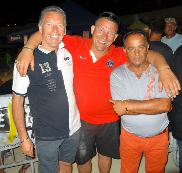 Christian DAVID, Frédéric GERVAISE et William LAUROT lors du 3ème Souvenir Mario FOYOT à Capbreton. Christian DAVID, Frédéric GERVAISE et William LAUROT lors du 3ème Souvenir Mario FOYOT à Capbreton.