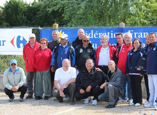 Alain avec le staff de la FFSA Alain avec le staff de la FFSA