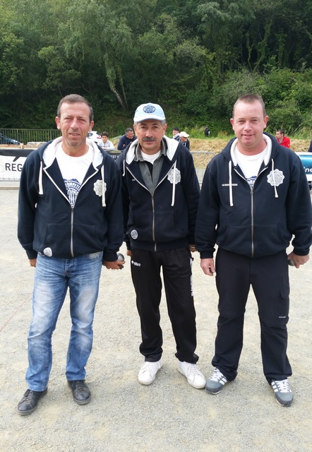 Denis, Christian et Stef Denis, Christian et Stef