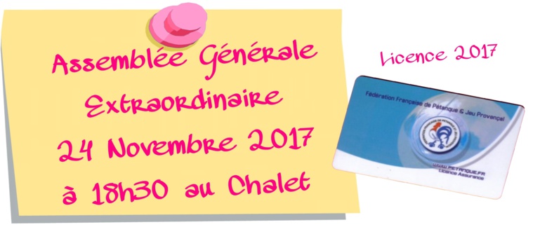 Assemblée Générale 2016 Assemblée Générale 2016