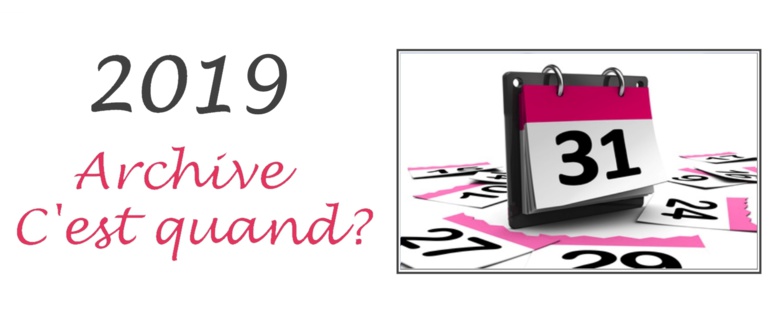 Calendrier 2019 Calendrier 2019