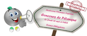 Concours Doublette 55ans et + du 26 Mai 2016 Concours Doublette 55ans et + du 26 Mai 2016