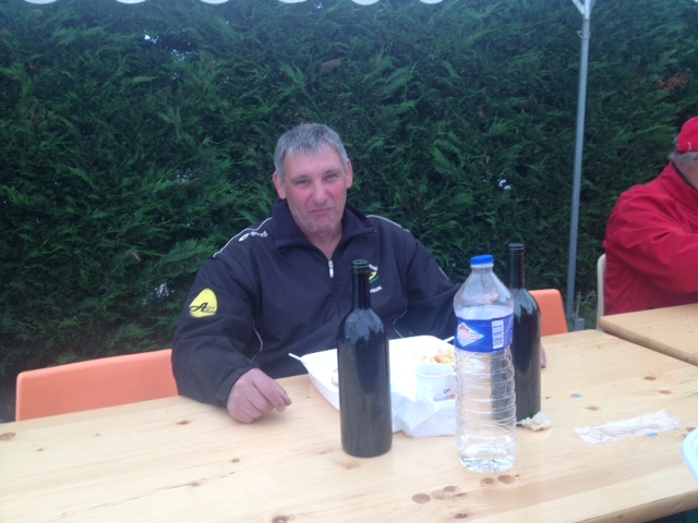 Le Président en plein repas!!!!